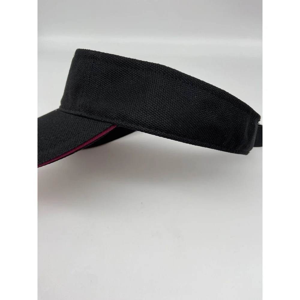 Chick Fil A Visor Hat Strap Back Adjustable‎ Black Work Team Crew Employee